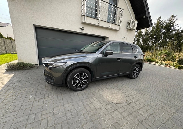 Mazda CX-5 cena 110000 przebieg: 104593, rok produkcji 2018 z Szczecin małe 37